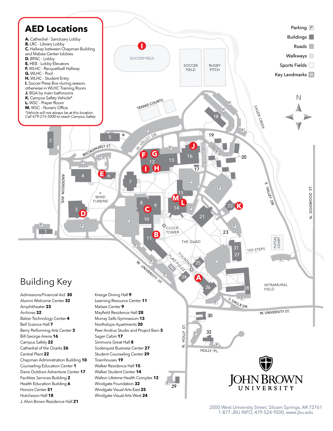 AED Locations Map AED Locations Map
