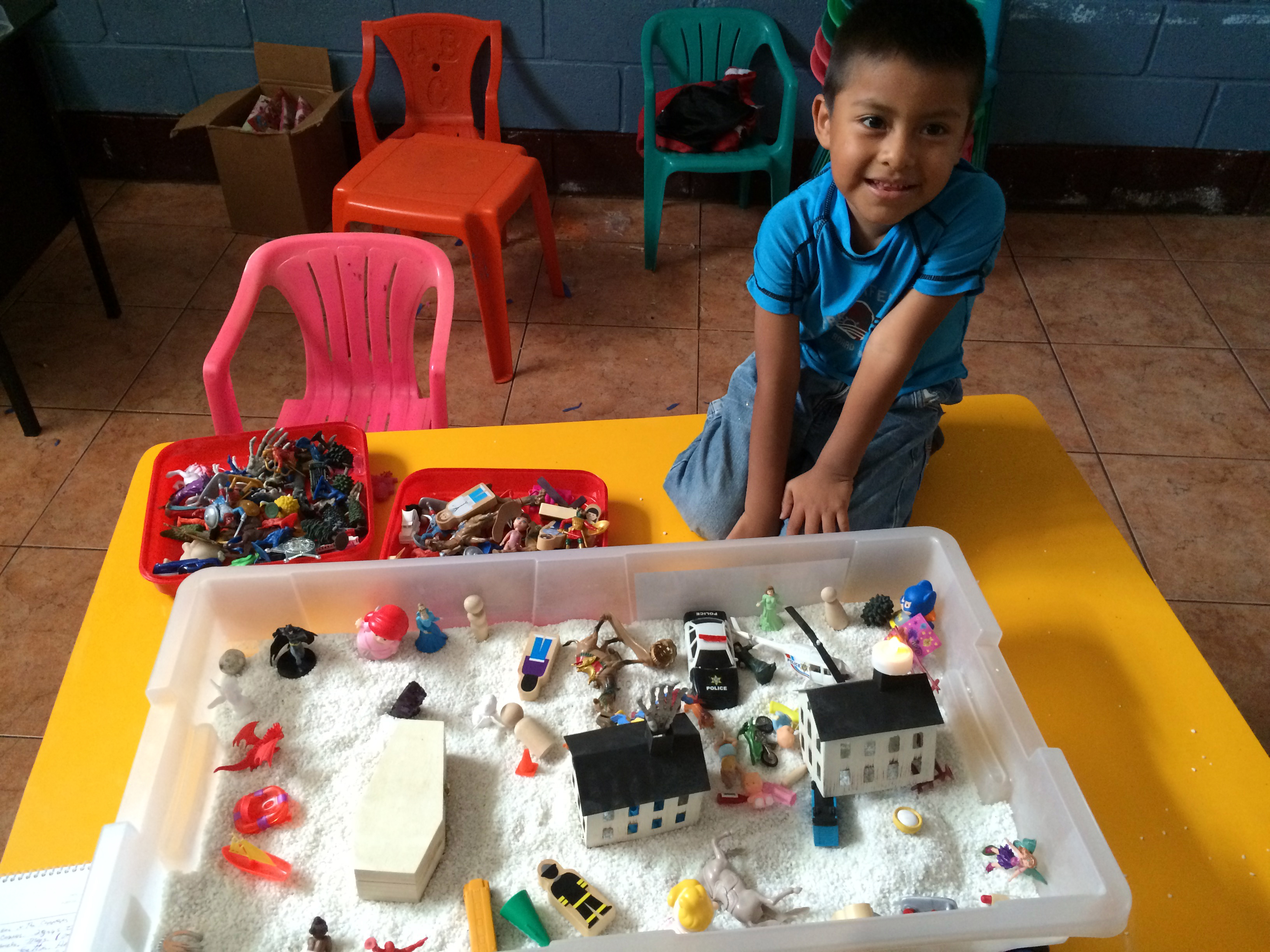 Counseling Students, Alumni Use Play Therapy to Help Guatemala Schoolchildren