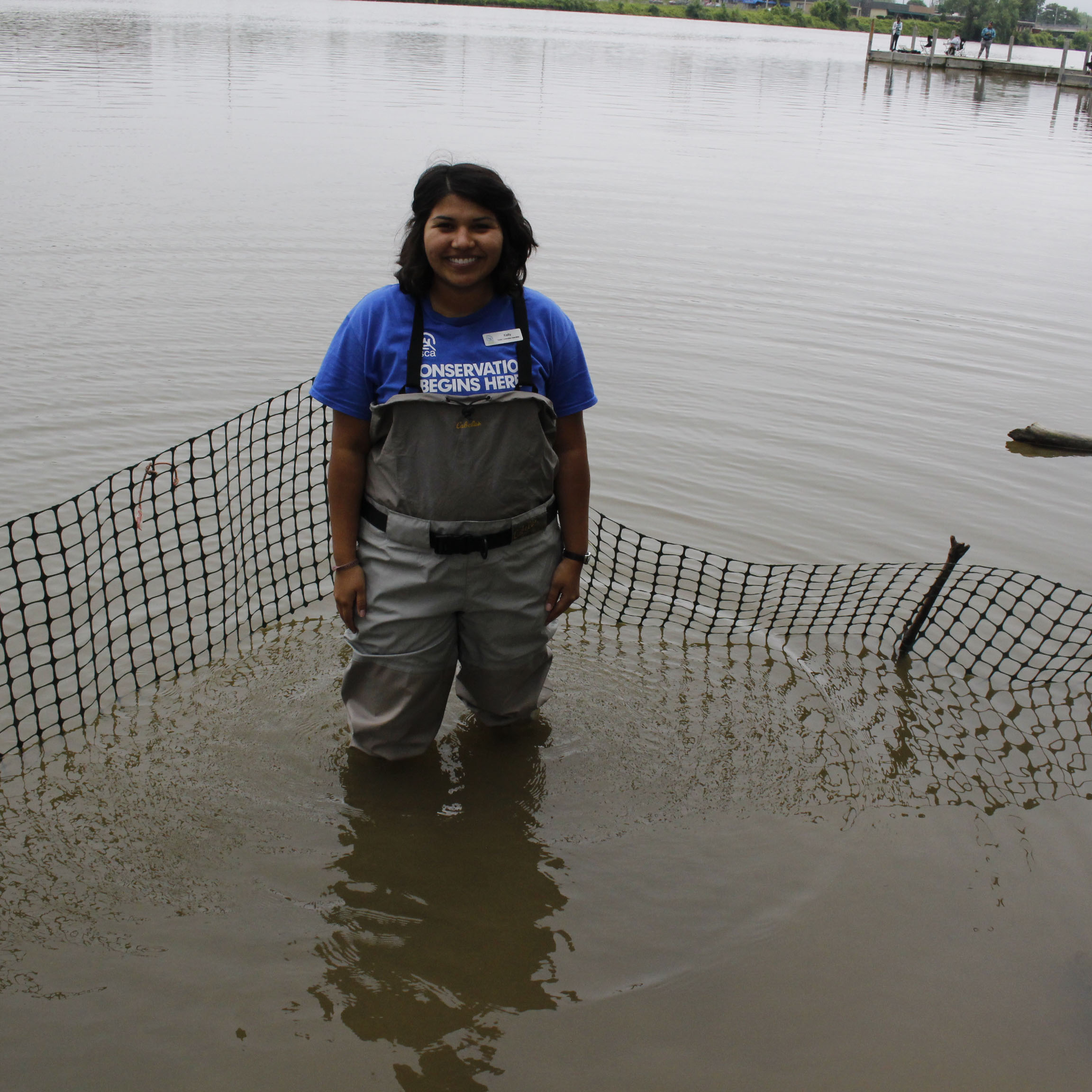 JBU Student Educates Visitors at Wildlife Center