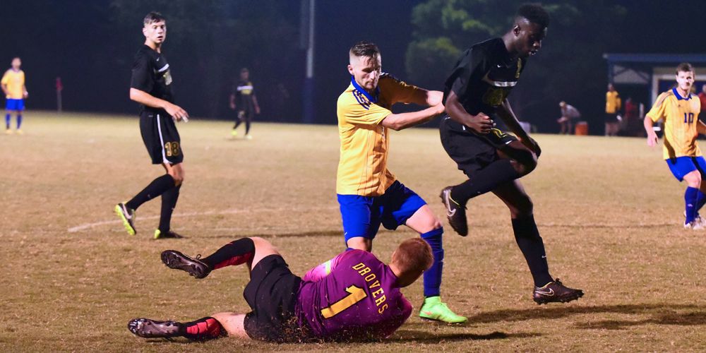 Trio of First Half Goals Too Much to Overcome for Men’s Soccer