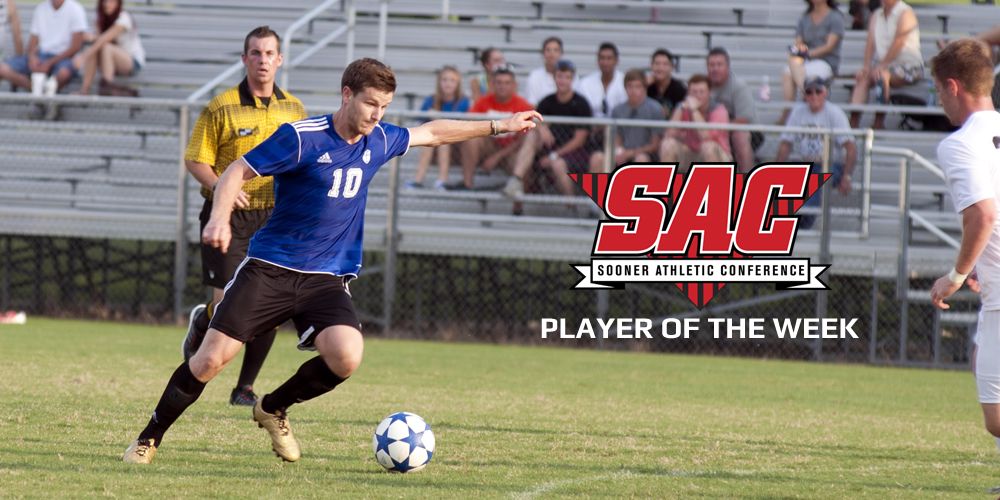Gonzalez Tabbed as Initial Men's Soccer Player of the Week