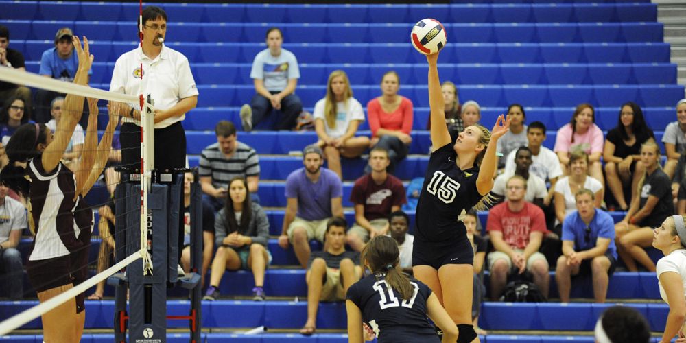 Golden Eagles Fall in Straight Sets to Evangel
