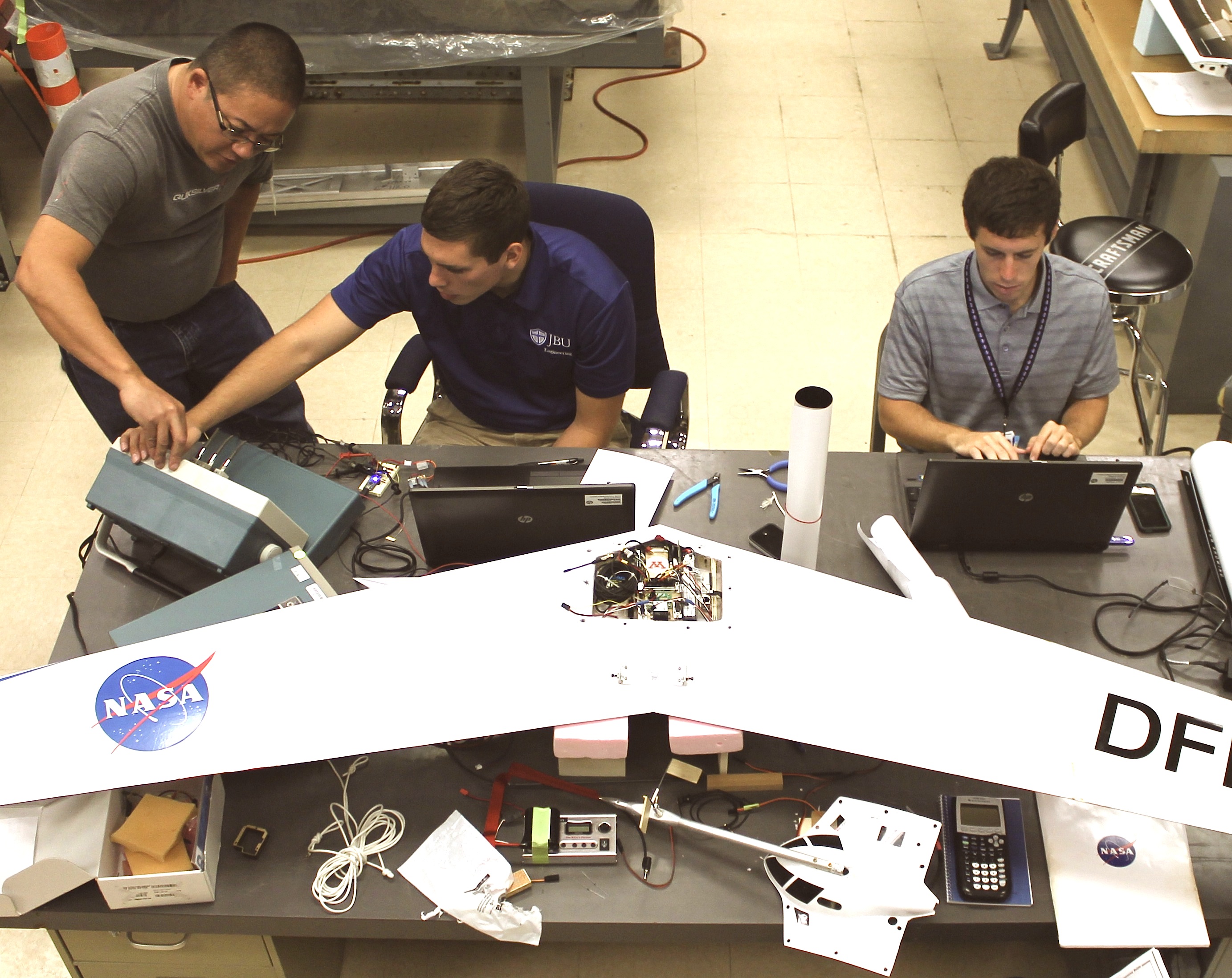 JBU Engineering Student Helps Develop NASA Aircraft Design