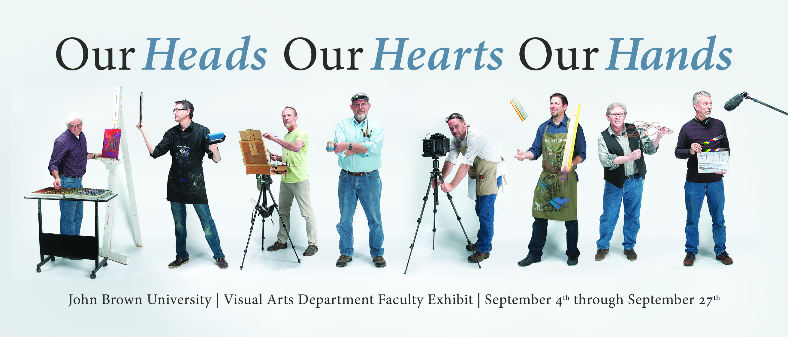 Our Heads, Our Hearts, Our Hands Faculty Exhibit Opens at JBU