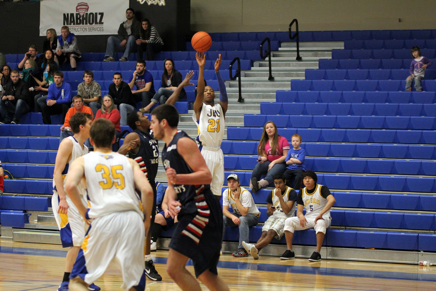 Second Half Push Lands John Brown 76-62 Win over St. Gregory's