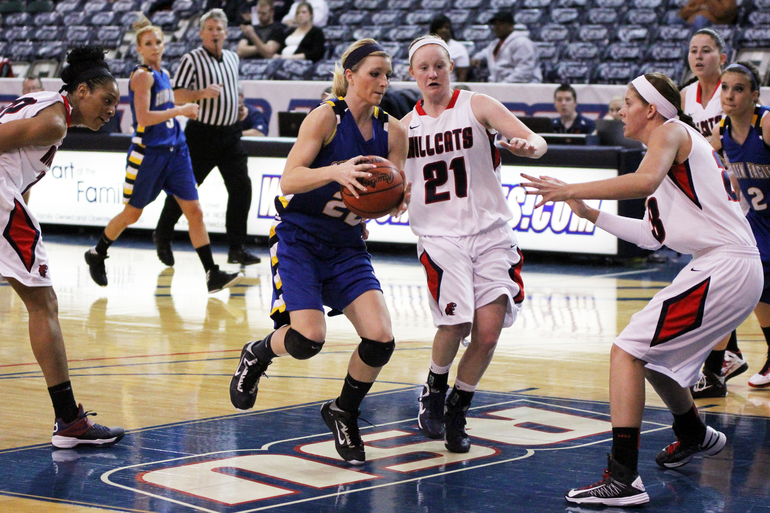 Shipley Drops 14, John Brown Falls at Rogers State, 66-55