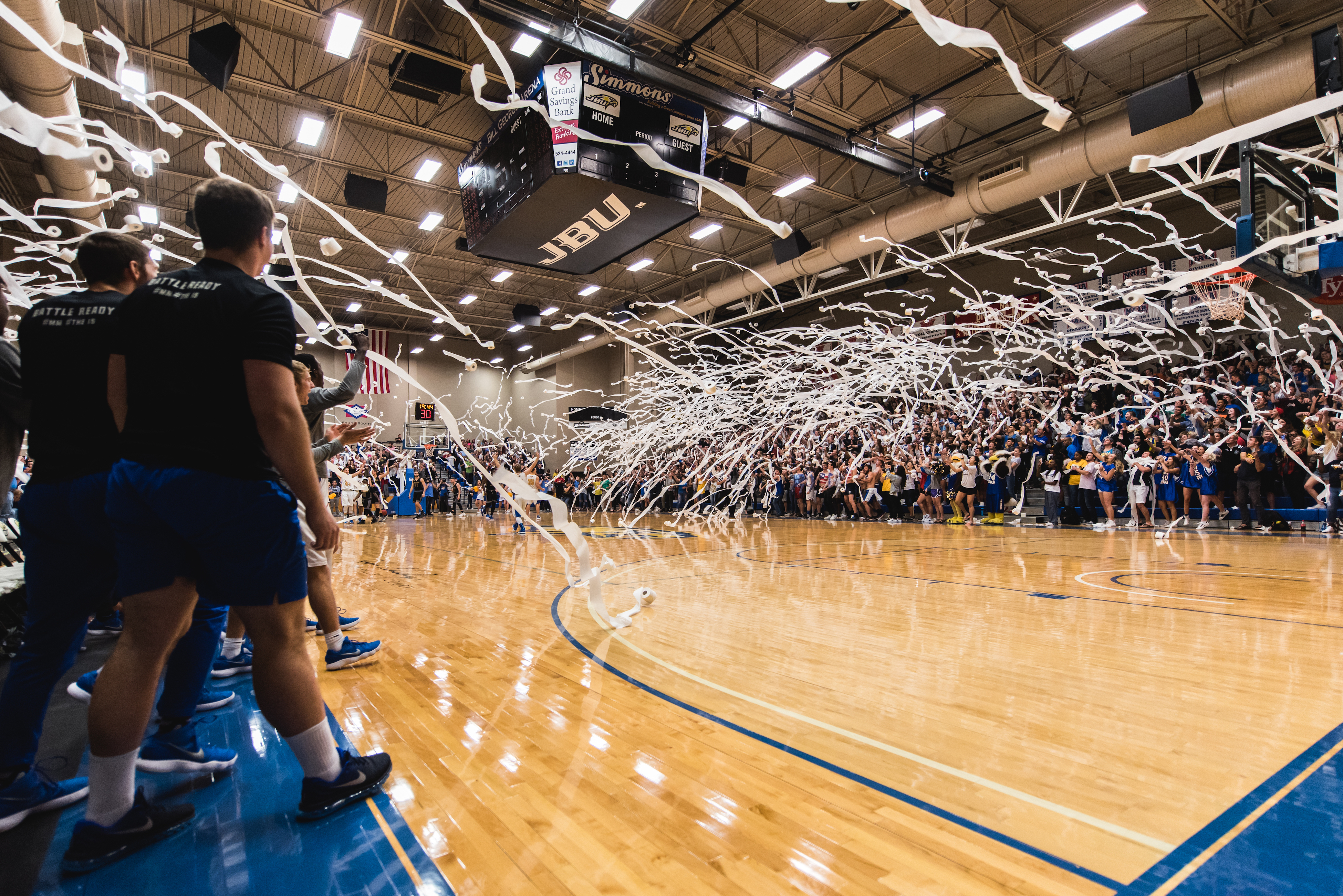 JBU, Kimberly-Clark Partner for 37th Annual Toilet Paper Game