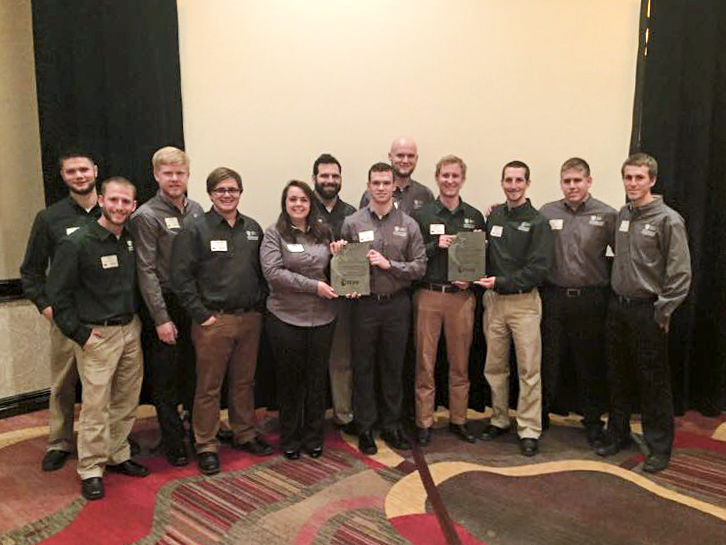 JBU Construction Management Students Take First in Regional Competition