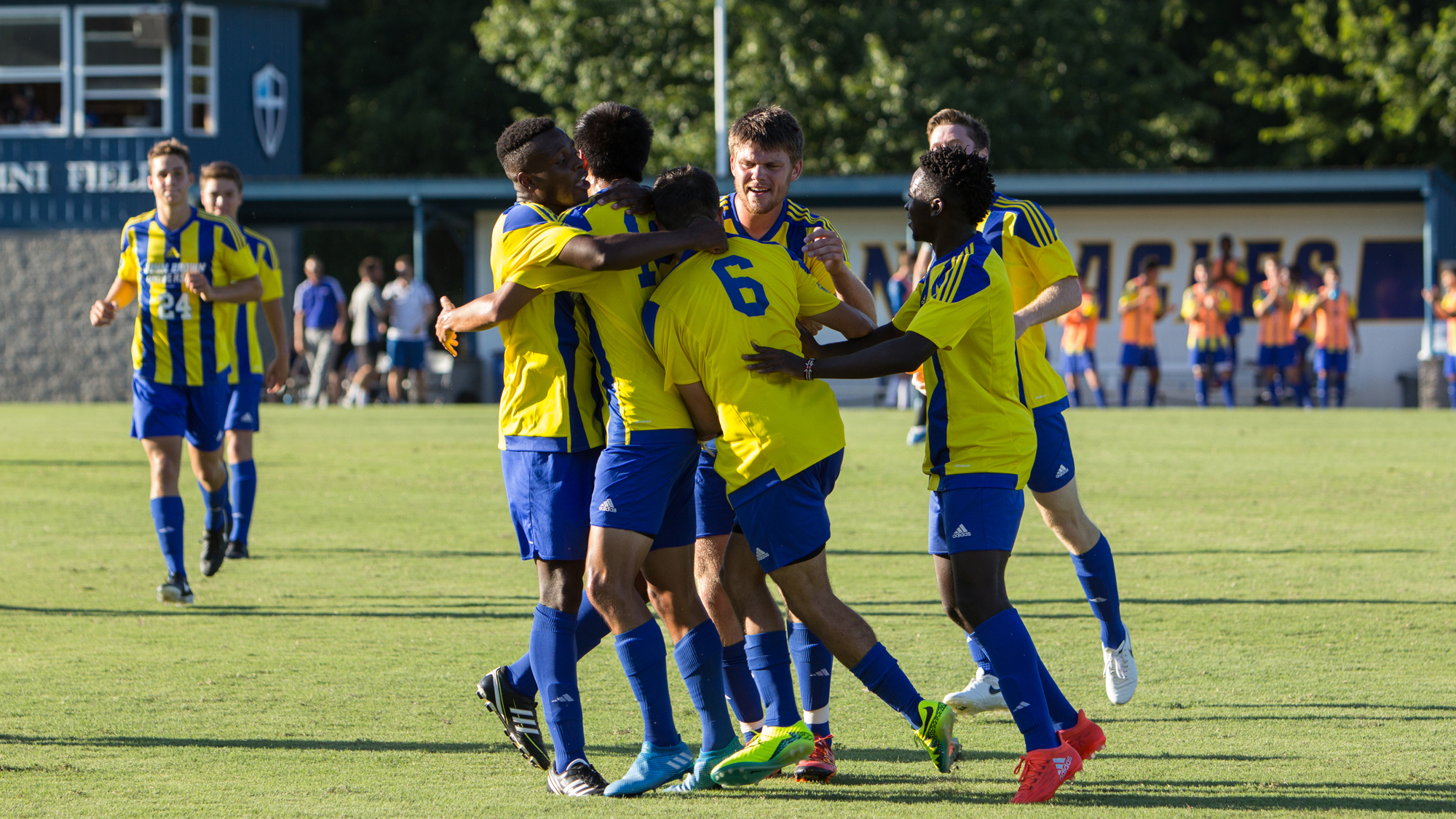 Strong Start Sends Men's Soccer to 4-1 Thwarting of Benedictine