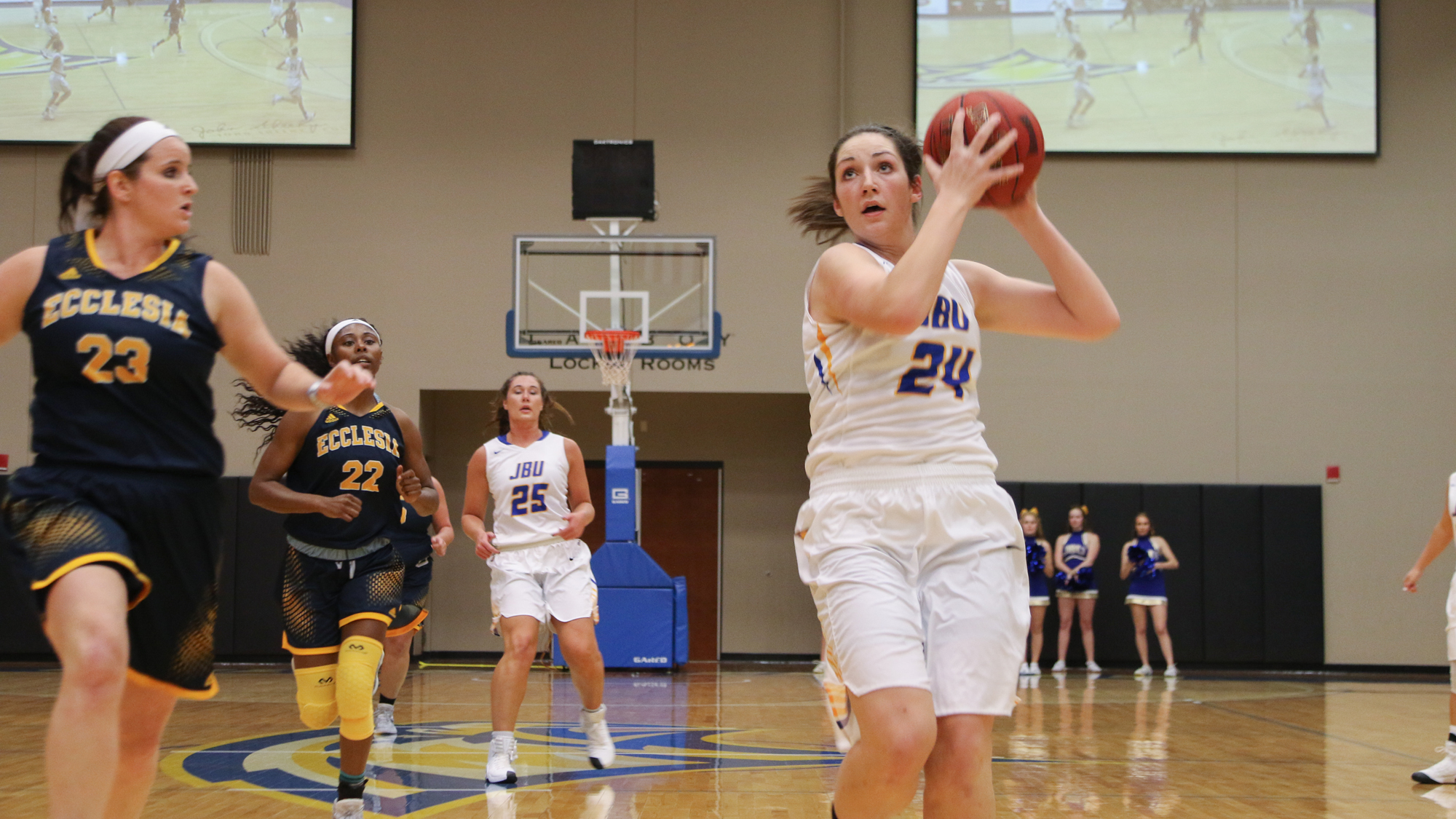 Golden Eagles make quick work of Ecclesia, 110-37