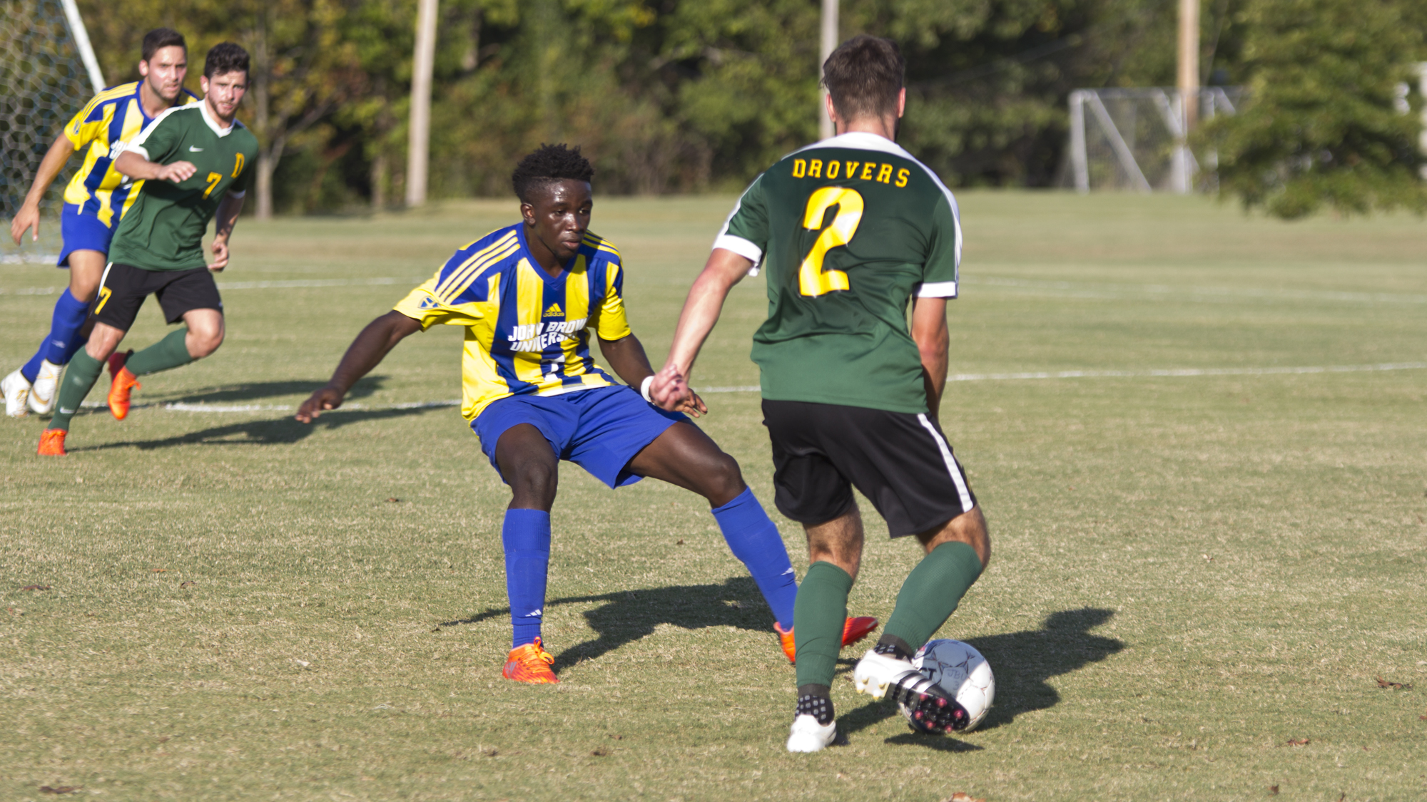 Men's soccer dismantles USAO 5-0, breaks six-year drought