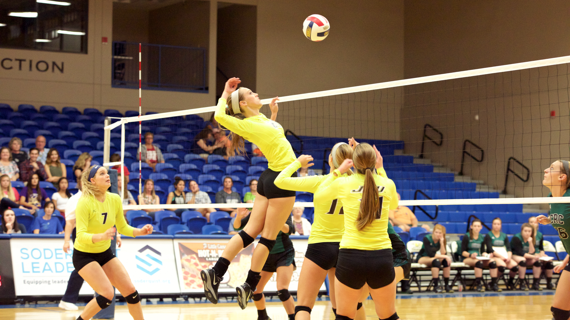 Pugh's 14 kills powers Golden Eagles to sweep of Crowley's Ridge