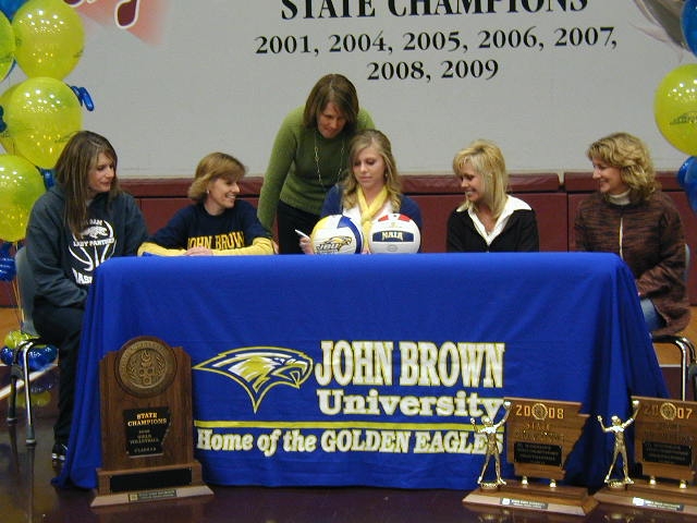 Volleyball inks local standout