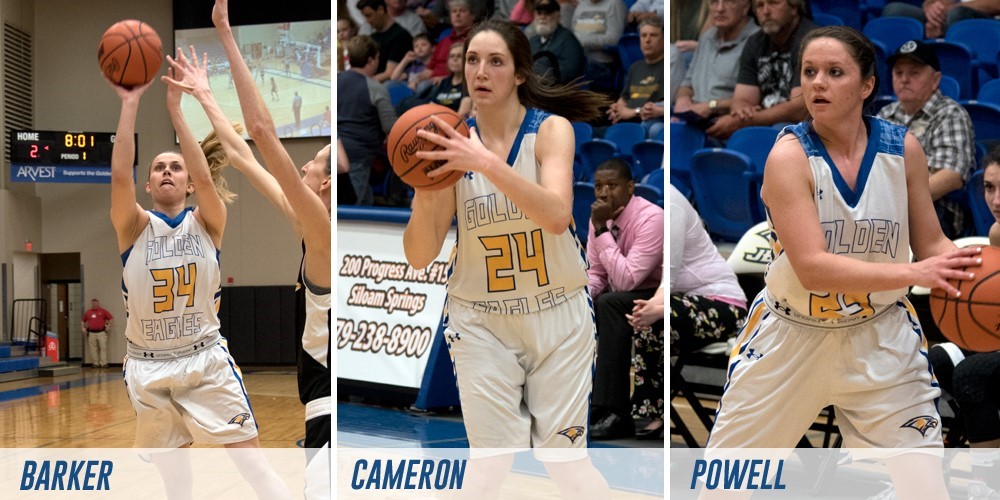Cameron Named Freshman of the Year, Barker and Powell Round Out Conference Honors